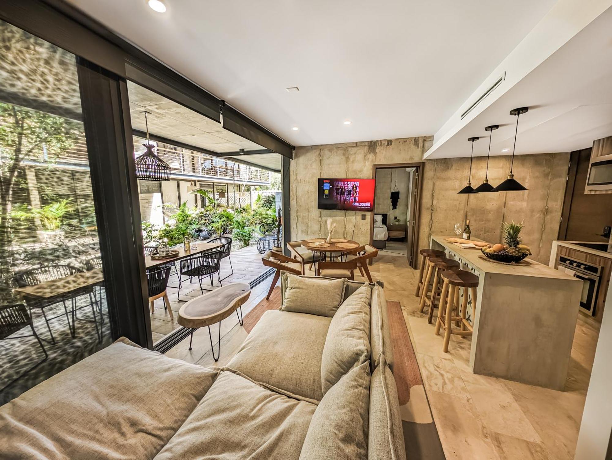 2-br Tropical Retreat With Sauna, Gym And Pool Apartment Tulum